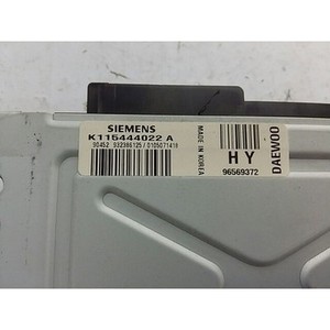 Module de commande moteur d'occasion Matiz facelift 2000 2000-2005 GENUINE 96569372 - Product Image 1