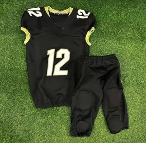 Uniforme de football américain pour hommes grande taille entièrement personnalisé, respirant, de haute qualité, taille personnalisée, confortable et raisonnable - Product Image 5