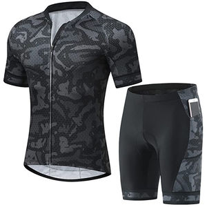 Uniforme de Ciclismo con Cierre, Ropa de Ciclismo de Secado Rápido, Uniforme Corto para Hombre - Product Image 1