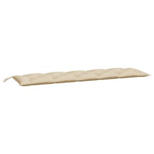 Juego de 2 Cojines Beige para Banco de Jardín, 100% Poliéster (Tela Oxford) - Product Image 3
