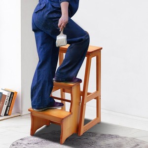 เก้าอี้พับไม้มะม่วงขายส่ง |   เก้าอี้เก็บของขนาดกะทัดรัด อินเดีย - Product Image 3