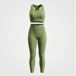 Conjunto de Yoga para Adultos de Última Moda, MOQ Bajo, Directo de Fábrica, Premium, Alta Demanda, Ropa Deportiva para Gimnasio y Fitness - Product Image 1