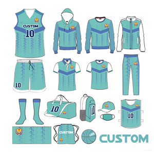Ensemble de maillots de basket-ball réversibles personnalisés pour hommes, sublimation respirante, OEM ODM, vente en gros, logo personnalisé - Product Image 1