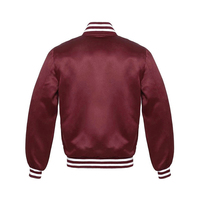 Veste en satin pour homme, tendance, légère, matière lisse, streetwear décontracté, col côtelé, vente chaude