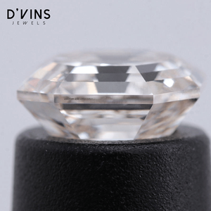 Diamant de laboratoire D'vins Jewels 3 carats, pureté VVS2, taille Asscher, finition EX, diamant CVD fantaisie léger, certifié 789456 - Product Image 2