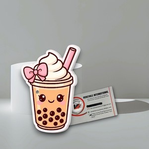 แผ่นแม่เหล็กอะคริลิคสำหรับต่อขนตา รูปหัวใจสีชมพู ประดับโบว์และเพชร น่ารัก - Product Image 2