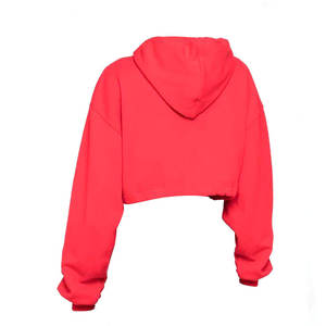 Women’s Quick Dry Crop Zip Hoodie Fitness <b>Workout</b> Running Yoga Sports <b>Jacket</b> - Product Image 4