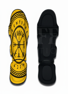 Protège-tibias professionnels pour arts martiaux, Muay Thai, unisexe, en cuir PU de haute qualité, pour Kickboxing et MMA - Product Image 6