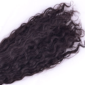Human Ra Kinky Curly Grade 10a 12a Paquetes de cabello peruano Virgen sin procesar con trama I-Tips Tape-ins - Product Image 2