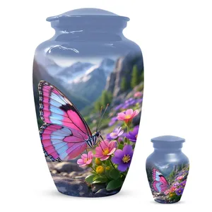 Amazing Crafts High Quality Pink Butterfly Urn <b>For</b> Mom <b>Ashes</b> - Memorial <b>Keepsake</b> Mini Urns <b>For</b> Female - Product Image 2