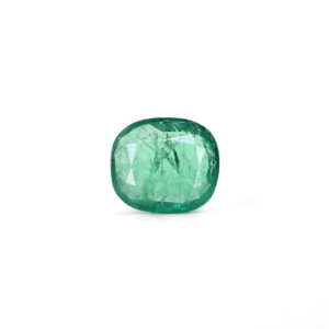 Faceted 4.6 Carat Synthetic Iolite Loose Gemstone Emerald Cut 6mm for Fine Jewelry - Product Image 1