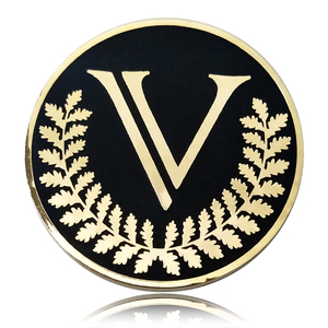 Moneda de recuerdo de esmalte duro estampado de cobre - Product Image 6