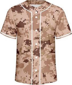 Maillot de baseball respirant pour homme, sublimation personnalisée, impression intégrale, vêtement de sport tendance pour usage décontracté - Product Image 4