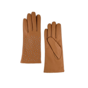 Gants en cuir véritable à longs poignets ornés de strass, durables, de haute qualité, respirants et personnalisables - Product Image 4