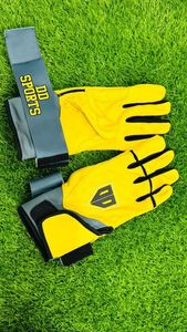 Gants de baseball en cuir véritable, nouveau design tendance, doigts entièrement couverts, respirants, légers, personnalisables - Product Image 2