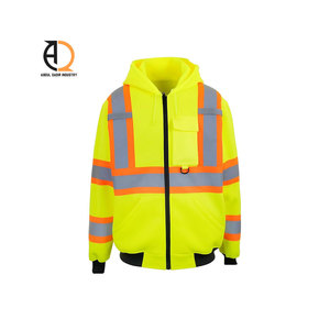 Veste de sécurité pour la construction, vente en gros, haute qualité, en polaire, pour l'hiver - Product Image 1
