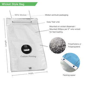 <b>Clear</b> Wicket <b>Bags</b> From Vietnam Manufacturer Bread Packaging <b>Bags</b> Weather-proof Customized Logo - Product Image 3