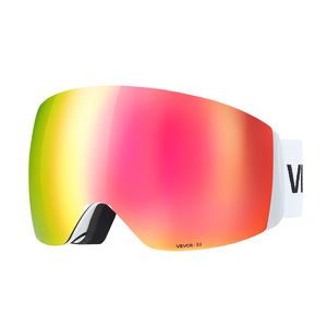 Lunettes Moto VTT Snowboard Lunettes De Ski Anti-Buée Et UV