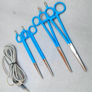 <b>Laparoscopic</b> Surgical <b>Instrument</b> Set Blue Handle Curved Dissector Training CE Certified Class II Manual Model - Product Image 2