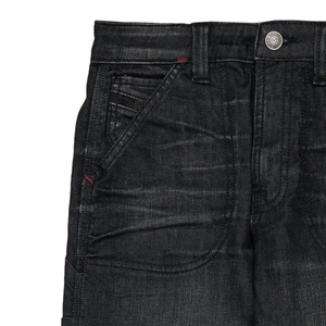 Pantalon en jean élégant pour garçons, tissu en mélange de coton doux, design moderne coupe ajustée, taille réglable, coutures durables pour un confort optimal 2026 - Product Image 2