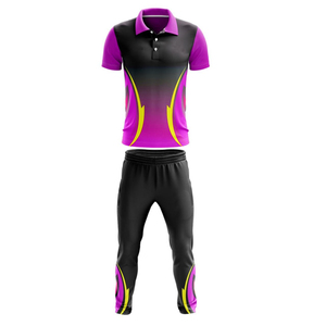 Ensemble d'uniformes de cricket de bonne qualité, 100% polyester, sublimation, OEM, nom personnalisé - Product Image 4