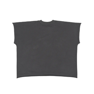 T-shirt Homme Oversize Personnalisé DTG Coupe Unique à Bords Coupés, Col Côtelé, Manches Courtes, 280 g/m² - Product Image 2