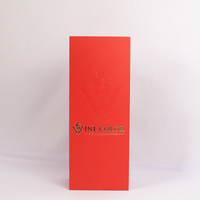 Boîte à vin magnétique recyclable de qualité supérieure, finition mate, forme personnalisée, pour la vente en gros, les cadeaux et la distribution au détail