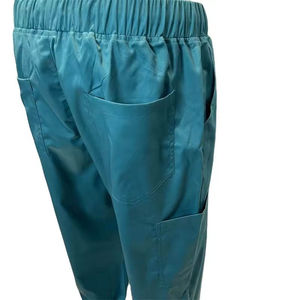 Pantalon de travail d'hôpital actif, extensible et réutilisable, style jogger pour infirmières, disponible en plusieurs couleurs, tissu doux et élastique. - Product Image 6