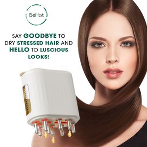 Applicatore di Olio Elettrico 2 in 1 con Massaggiatore per Cuoio Capelluto e Testa - Product Image 6