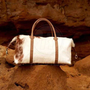 Customized Design PU Hair on Leather <b>Bags</b> New Arrival Zipper Closure Eco-Friendly Lightweight Unisex Best Selling - Product Image 2