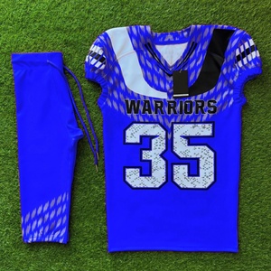 Plus Size Breathable 100% Polyester American Football Uniform Wholesale Top Selling Durable Material American Football Uniform - Product Image 5