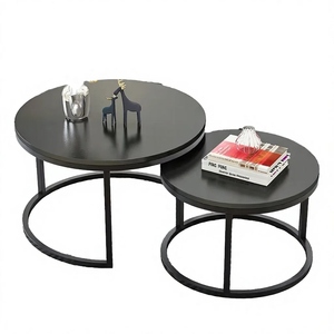 Contemporary Gold Stainless Steel Extendable <b>Nesting</b> Center Coffee <b>Table</b> Marble Top Minimalist Home Living Room Furniture Luxury - Product Image 3