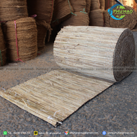 Tapis en jonc de qualité supérieure pour la protection des troncs d'arbres et des pots de plantes, barrière de protection pour arbres, exportation Corée, Japon, Europe.