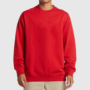 Nuevo Artículo: Sudadera con Cuello Redondo, Mezcla de Poliéster/Algodón, Gruesa, Lisa, con Hombros Caídos, Personalizable, Bordada, Talla Grande - Product Image 6