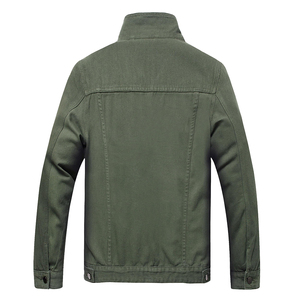 FLY HUMBLE SPORTSWEAR Veste en velours côtelé pour homme, coupe-vent, col rabattu, coupe régulière, manches longues, 100% coton, décontractée - Product Image 3