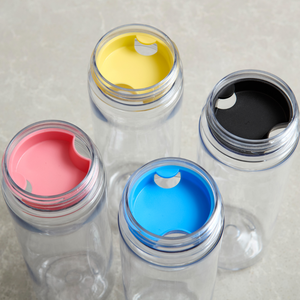 OHBOTTLE Bottiglia d'Acqua in Tritan con Logo Personalizzato Stampato in Serigrafia, Coperchio con Infusore per Tè, Design Coreano Durevole, 350ml, Portatile, Promozionale - Product Image 5