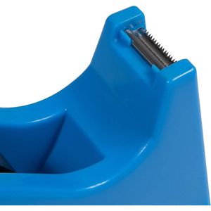Dispenser per Nastro Adesivo da Scrivania Blu, Supporto per Rotoli Pesante e Antiscivolo - Product Image 3