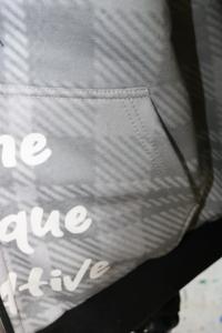 เสื้อแจ็คเก็ตฮู้ดดี้แบบซิป ทรงโอเวอร์ไซส์ น้ำหนักมาก พิมพ์ลายแบบซับลิเมชั่น กลับด้านได้ คุณภาพสูง สำหรับผู้ชาย - Product Image 3