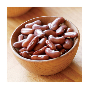 Venta al por mayor de frijoles rojos oscuros secos de forma alargada, frijoles rojos británicos para exportación. - Product Image 4