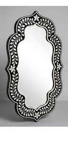 Handmade Mother Pearl Inlay Jharokha <b>Mirror</b> Frame Large Eco-Friendly Art <b>Deco</b> Luxury Traditional Indian Wall Decor Home Hotel - Product Image 5