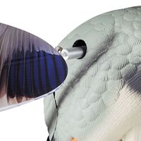 Leurres de canard réalistes en plastique pour la chasse en extérieur, avec mouvement d'aile rotative, canard flottant pour bassin, étang, lac, de la marque Du Type Bird