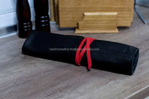 Estuche de Cuero Premium para Cuchillos de Chef, Bolsa de Viaje Profesional para Cocina, Resistente a Olores, Duradero, LSKR-0064 - Product Image 2