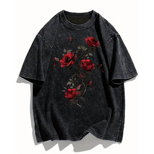 เสื้อยืดผู้หญิงเนื้อผ้านุ่มใส่สบาย แฟชั่นลำลองทันสมัย - Product Image 1