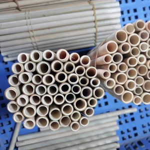 Branded Bamboo <b>Straws</b> <b>Reusable</b> Biodegradable Natural Drinking <b>Straws</b> with Cleaning Brush and Cotton Bag Set - Product Image 1