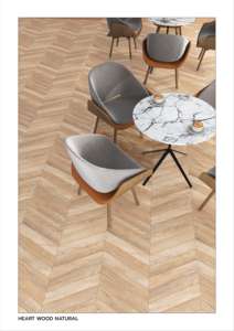 Elegante baldosa de porcelana mate de 60x60 cm diseñada para proporcionar un acabado liso y antirreflectante y una composición estable para el suelo. - Product Image 3