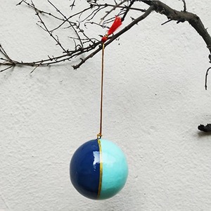Adornos Navideños de Plástico G.M.DEHQANI and SONS, Juego de 16 Piezas de 8 cm, Decoración Redonda Colgante con Serigrafía - Product Image 6