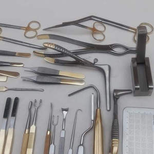 Ensemble avancé de 35 instruments chirurgicaux orthopédiques pour laminectomie, revêtement noir, qualité supérieure, par Dentavex - Product Image 5