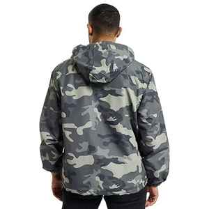 Men's Custom Quarter Zipper Lightweight Summer <b>Jacket</b> <b>Pullover</b> Polyester Waterproof Rainproof 1/4 Zip Windbreaker <b>Jacket</b> - Product Image 4