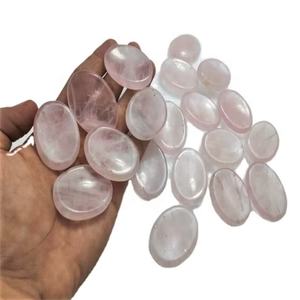 Pierres de méditation en quartz rose faites à la main en gros, pierres naturelles Feng Shui, artisanat en cristal, pierres de Reiki, minéraux et gemmes - Product Image 2