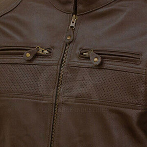 Veste de moto en cuir pour homme, modèle 2026, vente en gros, haute qualité, personnalisée, tendance et élégante, pour la course - Product Image 5